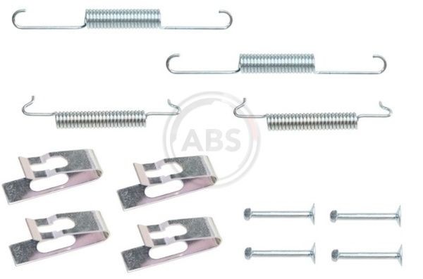 A.B.S. Piederumu komplekts, Stāvbremzes mehānisma bremžu loks 0027Q A.B.S. 0027Q Piederumu komplekts bremžu loki Jeep Commander XK cena
