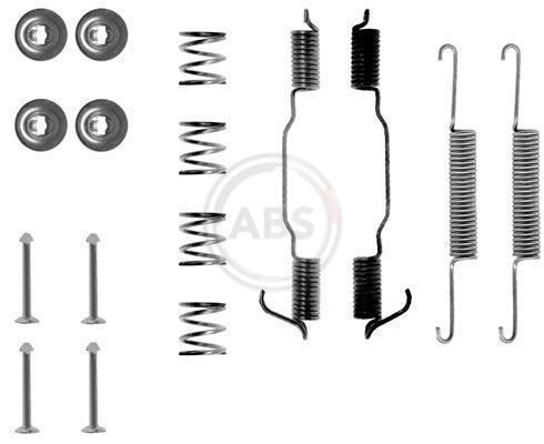 A.B.S. Tarvikesarja, jarrukengät 0501Q A.B.S. 0501Q Tarvikesarja, jarrukengät SAAB 9-3 Cabriolet (YS3F) 2.0 t 220 hv 2011