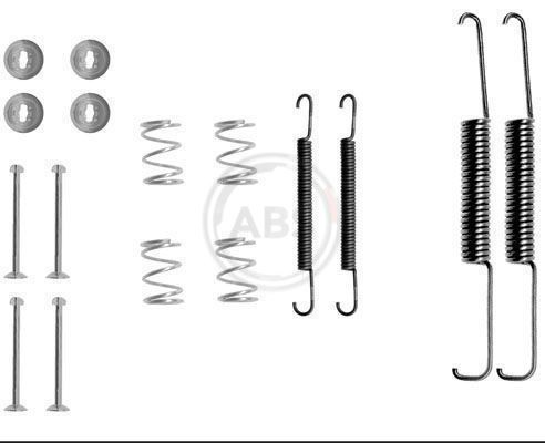 A.B.S. Σετ βοηθ. εξαρτημάτων, σιαγόνες φρένου 0510Q 0510Q Σετ βοηθητικα εξαρτημάτων σιαγόνες φρένου A.B.S. CHEVROLET EPICA