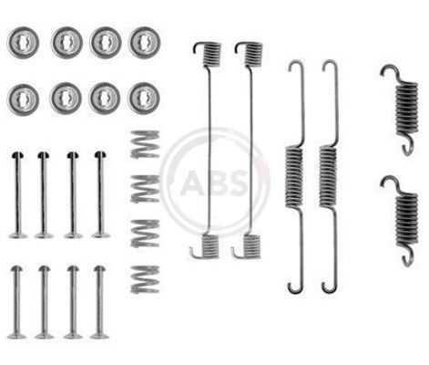 A.B.S. Kit accessori, Ganasce freno 0514Q A.B.S. 0514Q Kit di accessori per ganasce freno Elantra V Sedan (MD) prezzo
