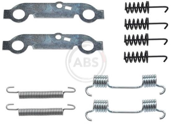 A.B.S. Brake shoe fitting kit 0537Q 0537Q A.B.S. brake shoe fitting kit for MERCEDES-BENZ S-Class