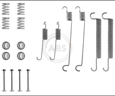 A.B.S. Tarvikesarja, jarrukengät 0547Q A.B.S. 0547Q Peugeot 405 15B tarvikesarja käsijarru