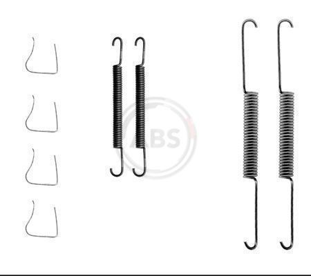 A.B.S. Sada príslużenstva brzdovej čeľuste 0562Q Sada príslużenstva brzdovej čeľuste A.B.S. Opel OMEGA 0562Q