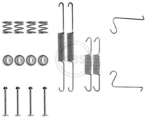 A.B.S. Kit d'accessoires, mâchoire de frein 0603Q A.B.S. 0603Q Kit d'accessoires frein de stationnement Skoda Superb 3t5 pas cher