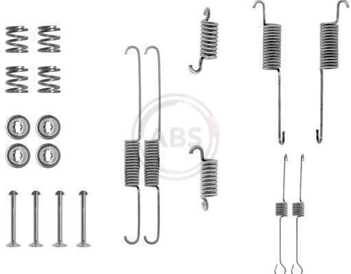 A.B.S. Kit accessori, Ganasce freno 0615Q 0615Q Kit di accessori per ganasce freno A.B.S. FORD ESCORT costo