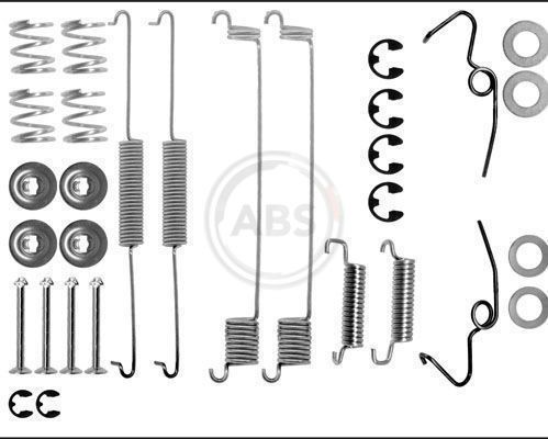A.B.S. Monteringssats, bromsbackar 0641Q 0641Q A.B.S. monteringssats bromsbackar FORD ESCORT