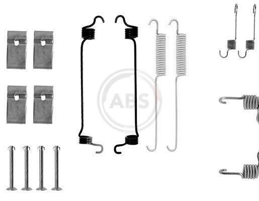 A.B.S. Σετ βοηθ. εξαρτημάτων, σιαγόνες φρένου 0677Q A.B.S. 0677Q Σετ βοηθητικα εξαρτημάτων σιαγόνες φρένου FORD Escort Mk5 Combi (ANL) σε χαμηλές τιμές