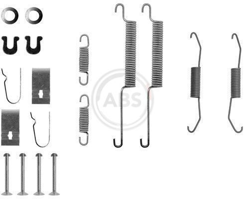 A.B.S. Kit d'accessoires, mâchoire de frein 0679Q Kit d'accessoires frein de stationnement A.B.S. FR-V 0679Q pas cher