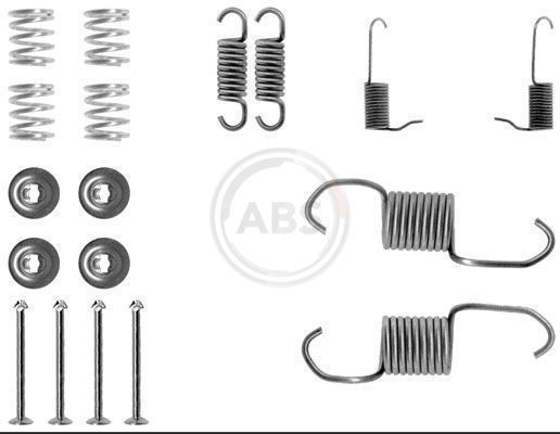 A.B.S. Accessory Kit, brake shoes 0696Q Mitsubishi PAJERO / SHOGUN SPORT A.B.S. brake shoe fitting kit 0696Q