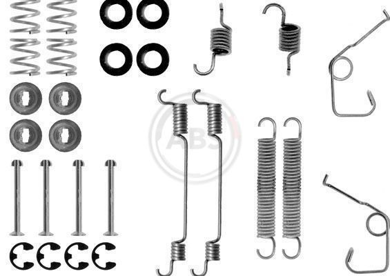 A.B.S. Accessory Kit, brake shoes 0706Q 0706Q A.B.S. brake shoe fitting kit FORD ECOSPORT