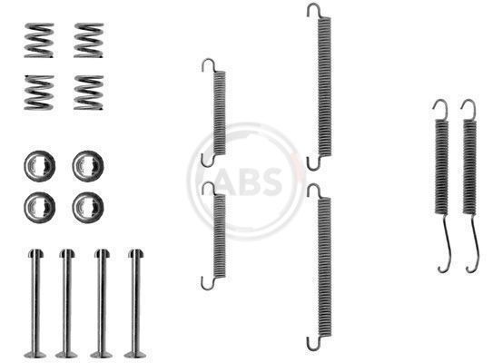 A.B.S. Kit d'accessoires, mâchoires de frein de stationnement 0713Q 0713Q Kit d'accessoires mâchoires de frein KIA RIO A.B.S.