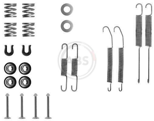 A.B.S. Kit de acessórios, maxilas do travão 0718Q 0718Q Kit de acessórios maxilas do travão A.B.S. ALFA ROMEO 146