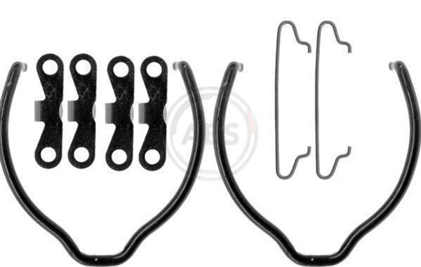 A.B.S. Kit d'accessoires, mâchoires de frein de stationnement 0721Q Kit d'accessoires mâchoires de frein A.B.S. C30 0721Q pas cher
