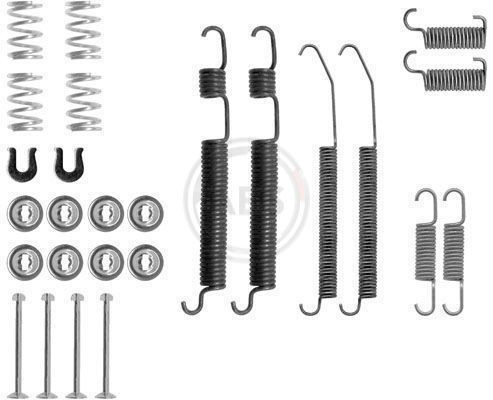 A.B.S. Kit accessori, Ganasce freno 0762Q A.B.S. 0762Q Kit di accessori per ganasce freno Elantra V Sedan (MD) prezzo