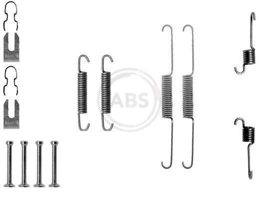 A.B.S. Monteringssats, bromsbackar 0763Q 0763Q A.B.S. monteringssats bromsbackar FIAT UNO