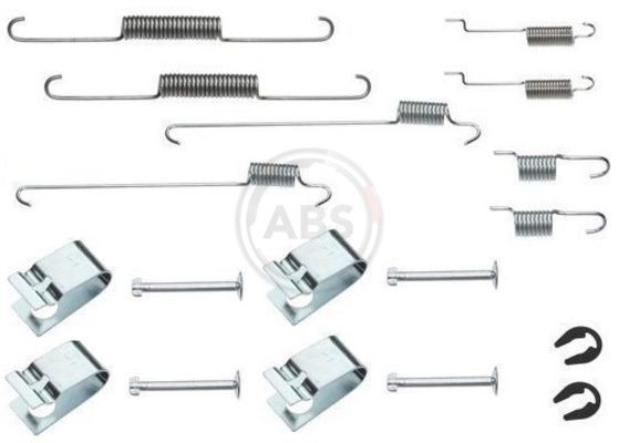 A.B.S. Accessory Kit, brake shoes 0815Q A.B.S. 0815Q 400 Tourer (XW) brake shoe fitting kit cost