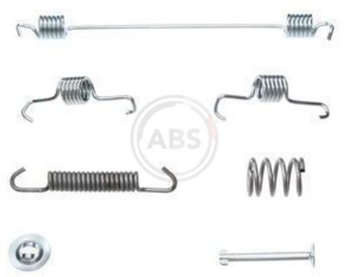 A.B.S. Accessory Kit, brake shoes 0819Q A.B.S. 0819Q DACIA Dokker Pickup brake shoe fitting kit replacement