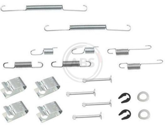 A.B.S. Accessory Kit, brake shoes 0847Q KIA PICANTO A.B.S. brake shoe fitting kit 0847Q