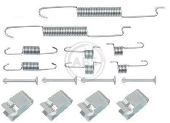 A.B.S. Tilbehørsett, bremsesko 0863Q A.B.S. 0863Q Tilbehørsett bremsesko Kia CARENS originale
