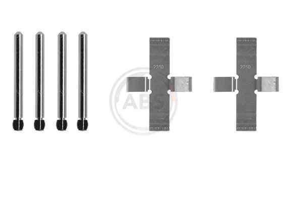 A.B.S. Accessoireset, schijfremblok 0902Q A.B.S. 0902Q Remsysteem GTA 1971