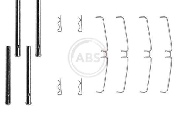 A.B.S. Kit d'accessoires, plaquette de frein à disque 0907Q A.B.S. 0907Q Kit d'accessoires, plaquette de frein à disque LOTUS Elise S1 pas cher