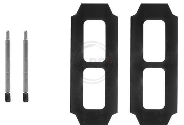 A.B.S. Kit accessori, pastiglia freno 0987Q A.B.S. 0987Q costo Kit accessori, pastiglia freno Mercedes T1 602 originale