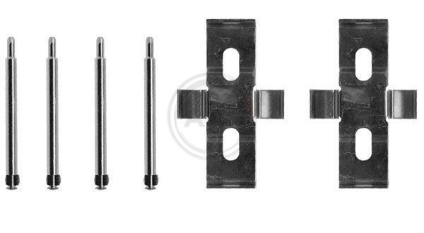 A.B.S. Kit de acessórios, pastilhas de travão 1007Q Kit de acessórios, pastilhas de travão A.B.S. Mercedes-Benz GL 1007Q