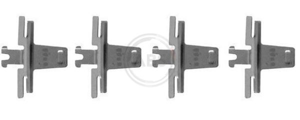 A.B.S. Accessoireset, schijfremblok 1018Q Chevrolet SPARK Accessoireset, schijfremblok A.B.S. 1018Q