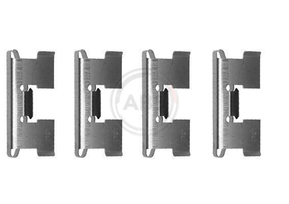 A.B.S. Kit de acessórios, pastilhas de travão 1019Q Kit de acessórios, pastilhas de travão A.B.S. Rover 800 1019Q