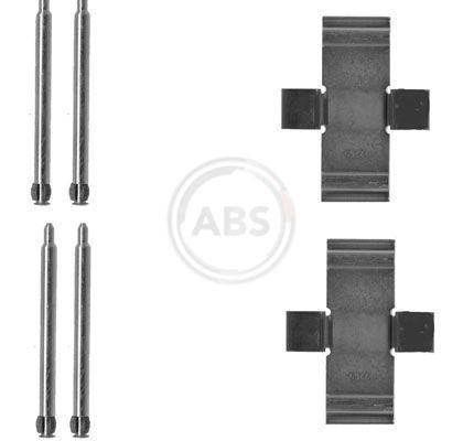 A.B.S. Kit accessori, pastiglia freno 1039Q A.B.S. 1039Q Kit accessori, pastiglia freno Porsche Cayenne 9YA prezzo