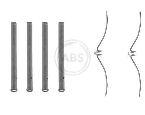 A.B.S. Accessory Kit, disc brake pads 1061Q A.B.S. 1061Q Chrysler Voyager rg brake pad fitting kit price