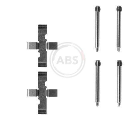 A.B.S. Kit accessori, pastiglia freno 1101Q A.B.S. 1101Q Kit accessori, pastiglia freno FORD Escort Mk6 Hatchback (GAL, AAL, ABL) originale prezzo