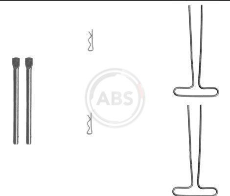 A.B.S. Accessoireset, schijfremblok 1120Q Citroën C4 Accessoireset, schijfremblok A.B.S. 1120Q
