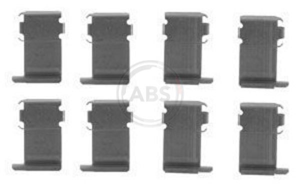 A.B.S. Accessory Kit, disc brake pads 1162Q price Mitsubishi CA_A Brake pad fitting kit 1162Q A.B.S.