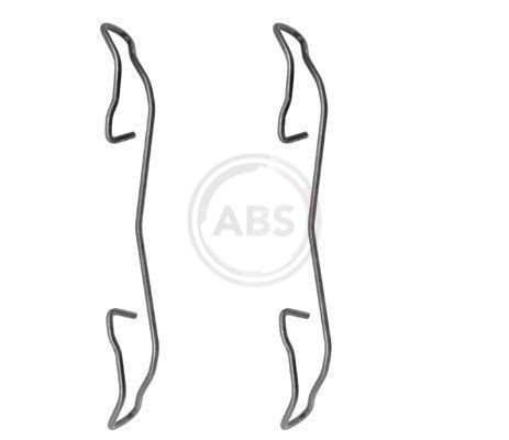 A.B.S. Monteringssæt til bremseklodser 1187Q A.B.S. 1187Q Renault Laguna 3 Coupe Monteringssæt til bremseklodser pris