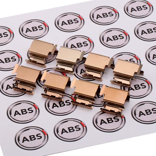 A.B.S. Kit d'accessoires, plaquette de frein à disque 1218Q A.B.S. 1218Q d'origine Kit d'accessoires, plaquette de frein à disque Mercedes Sprinter 3,5t Bus coût