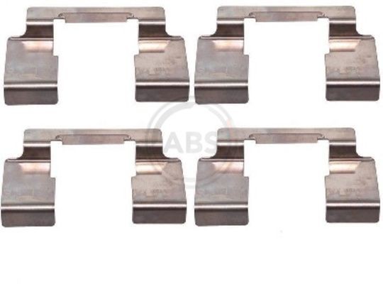 A.B.S. Monteringssats, bromsbelägg 1235Q Nissan Primera P10 Monteringssats, bromsbelägg A.B.S. 1235Q