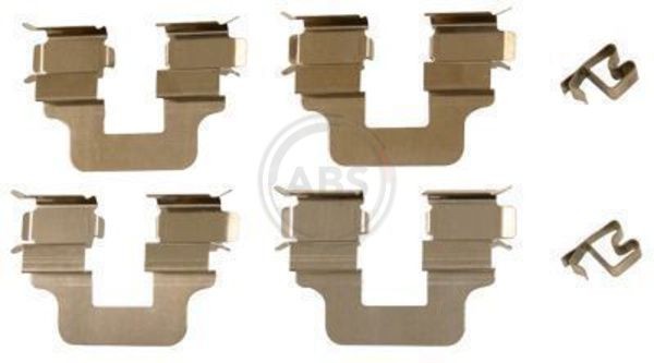 A.B.S. Kit accessori, pastiglia freno 1245Q A.B.S. 1245Q Kit accessori, pastiglia freno Cruze Hatchback prezzo