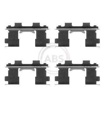 A.B.S. Σετ βοηθ. εξαρτημάτων, τακάκια φρένων 1253Q Σετ βοηθ. εξαρτημάτων, τακάκια φρένων A.B.S. Suzuki VITARA 1253Q
