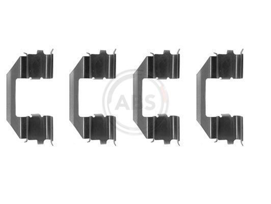 A.B.S. Σετ βοηθ. εξαρτημάτων, τακάκια φρένων 1258Q Σετ βοηθ. εξαρτημάτων, τακάκια φρένων A.B.S. Honda CONCERTO 1258Q