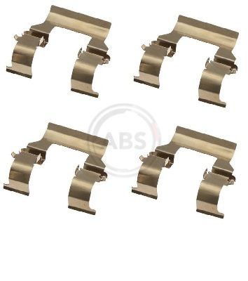 A.B.S. Zubehörsatz, Scheibenbremsbelag 1279Q 1279Q A.B.S. Mitsubishi Galant 5 E50 Zubehörsatz, Scheibenbremsbelag kaufen