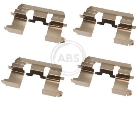 A.B.S. Kit accessori, pastiglia freno 1281Q 1281Q costo Kit accessori, pastiglia freno HONDA FR-V A.B.S.