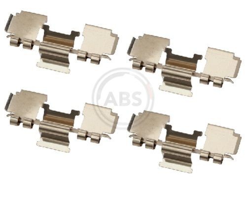 A.B.S. Accessory Kit, disc brake pads 1621Q A.B.S. 1621Q Honda Integra DC2 brake pad fitting kit replacement