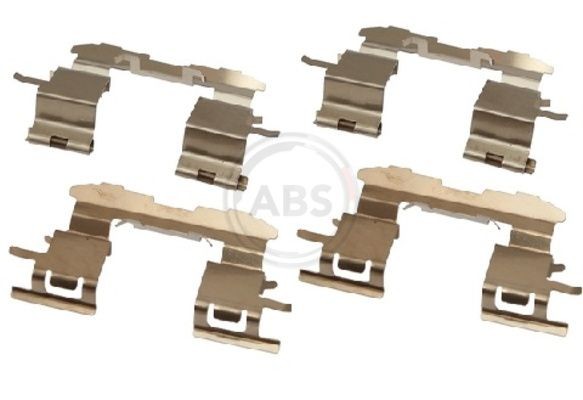 A.B.S. Accessoireset, schijfremblok 1631Q A.B.S. 1631Q Accessoireset, schijfremblok Toyota Yaris P1 goedkoop