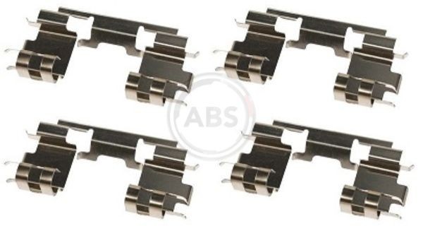 A.B.S. Accessoireset, schijfremblok 1670Q Suzuki SWIFT Accessoireset, schijfremblok A.B.S. 1670Q