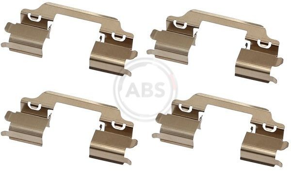 A.B.S. Kit d'accessoires, plaquette de frein à disque 1707Q A.B.S. 1707Q Kit d'accessoires, plaquette de frein à disque Suzuki sx4 ey gy d'origine prix