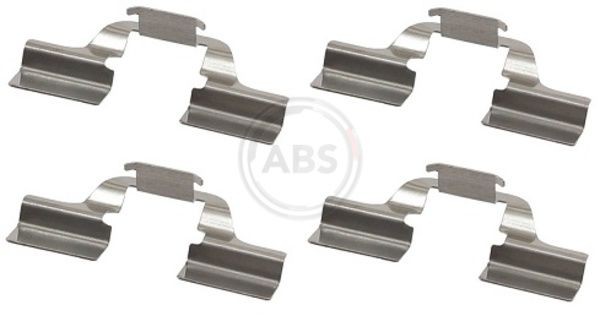 A.B.S. Kit accessori, pastiglia freno 1749Q A.B.S. 1749Q Kit accessori, pastiglia freno Renault Clio 3 Grandtour originali prezzo