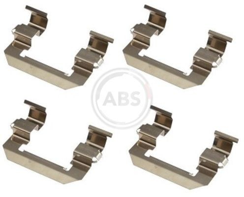 A.B.S. Kit accessori, pastiglia freno 1761Q 1761Q costo Kit accessori, pastiglia freno CHEVROLET ORLANDO A.B.S.