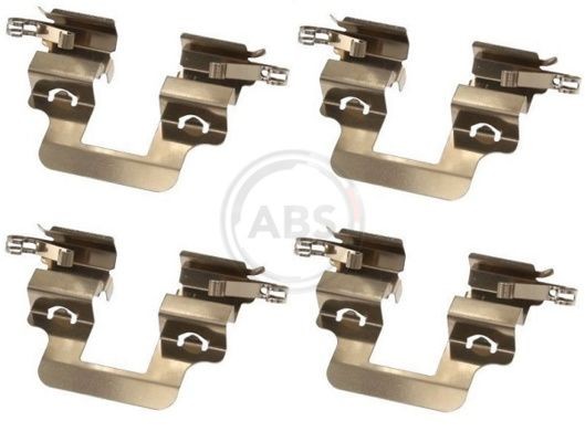 A.B.S. Accessoireset, schijfremblok 1766Q Audi A4 Accessoireset, schijfremblok A.B.S. 1766Q