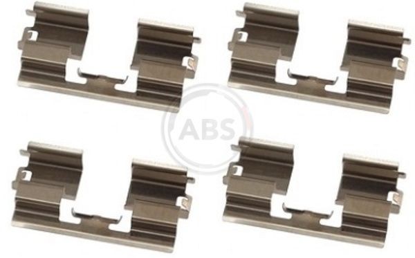 A.B.S. Accessoireset, schijfremblok 1818Q 1818Q Accessoireset, schijfremblok CHEVROLET SPARK A.B.S.
